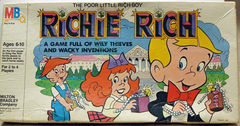 Richie Rich Board Game © 1982 Milton Bradley 4210